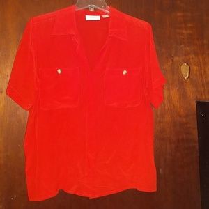 Urban outfitters vintage silk button down